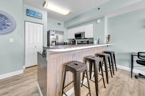 Condo, Multiple Beds (Shores of Panama 830) | Private kitchen | Oven, toaster