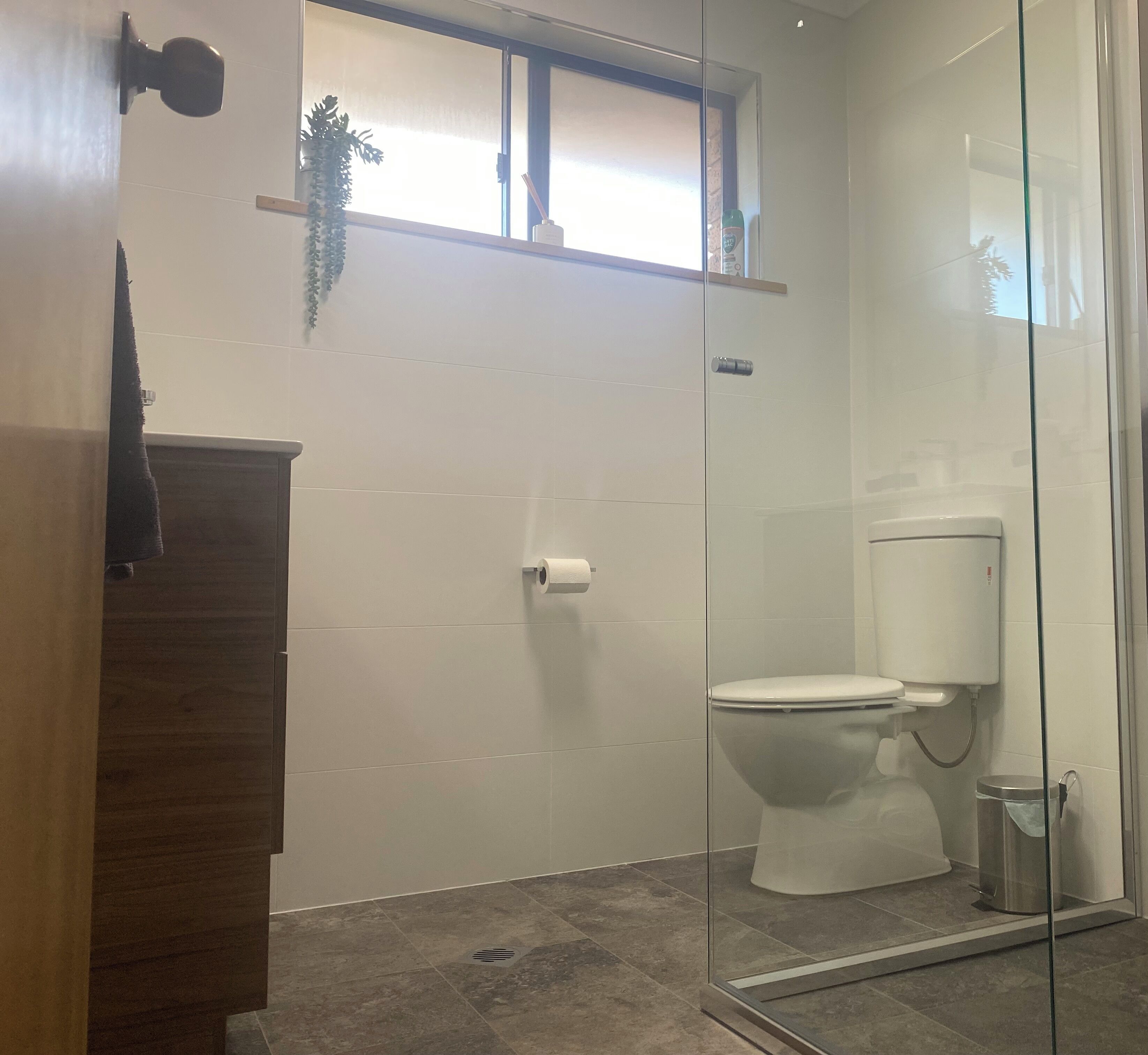 Towels, soap, toilet paper