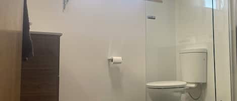Towels, soap, toilet paper