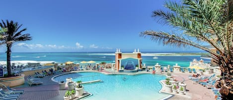 Condo, Multiple Beds (Emerald Grande W1221) | Pool | Outdoor pool, a heated pool