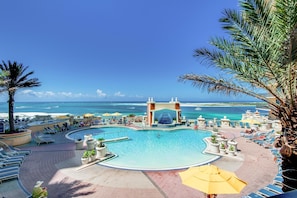 Condo, Multiple Beds (Emerald Grande W1221) | Pool | Outdoor pool, a heated pool
