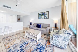 Condo, 1 King Bed with Sofa bed (Majestic Beach Towers 1-1907) | Living area