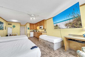 Studiolejlighed - 2 queensize-senge (Top of the Gulf 822) | Wi-Fi