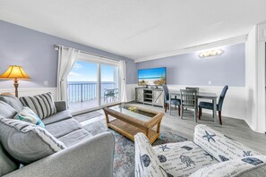 Condo, Multiple Beds (The Summit 928) | Living area | TV - The Summit 928 (Panama City Beach)