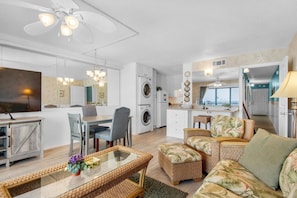 Condo, Multiple Beds (The Summit 928) | Living area | TV - The Summit 928 (Panama City Beach)