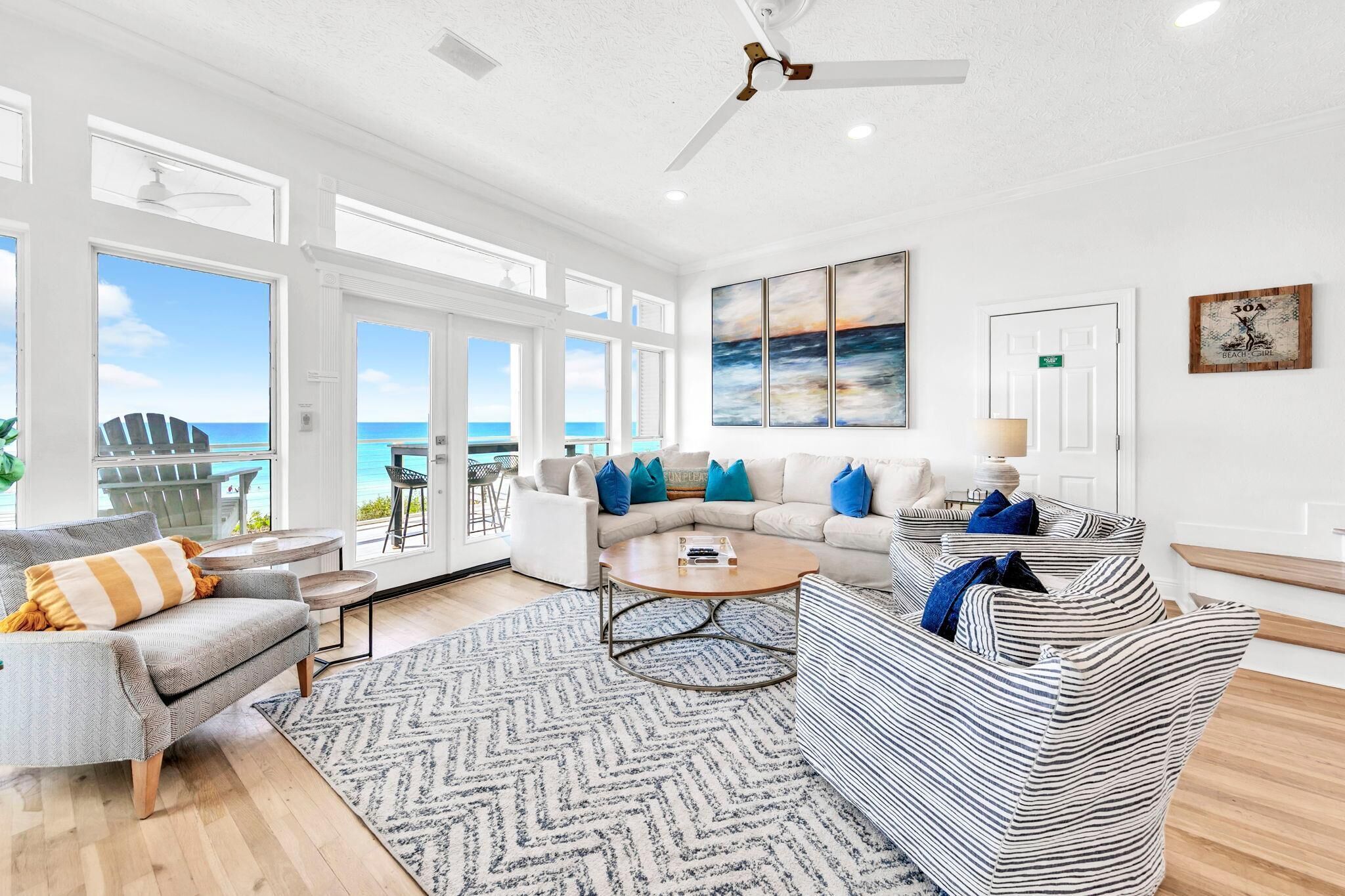 House, Multiple Beds (Beach Love) | Living area