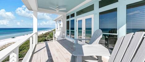 Ferienhaus, Mehrere Betten (Beach Love) | Terrasse/Patio