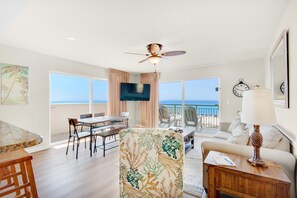 Condo, Multiple Beds (Pelican Isle 301) | Living area | TV - Pelican Isle 301 (Fort Walton Beach)