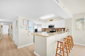 Condo, Multiple Beds (Pelican Isle 301) | Private kitchen | Oven, toaster - Pelican Isle 301 (Fort Walton Beach)