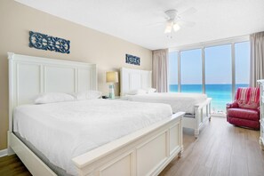 Condo, várias camas (Long Beach Resort 2 603) | 2 quartos, Wi-Fi