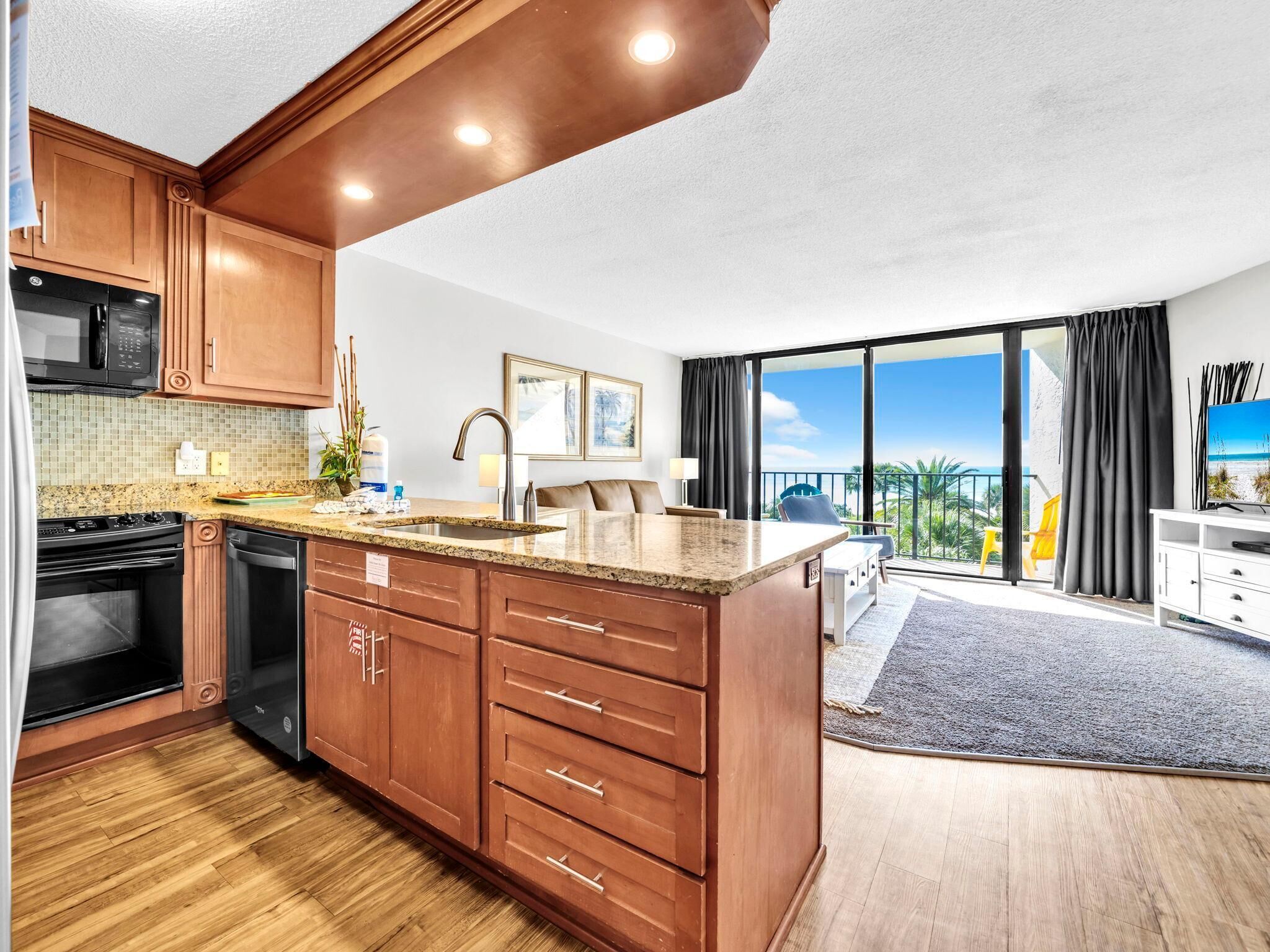 Appartement, meerdere bedden (Edgewater Tower 1-305) | Interieur