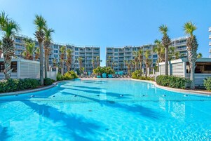 Condo, 1 King Bed with Sofa bed (Destin West Bayside Sandpiper #305- L) | Pool | Outdoor pool, a heated pool