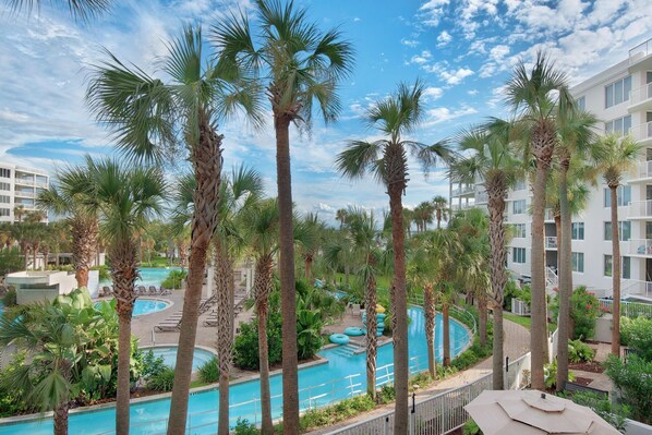 Condo, 1 King Bed with Sofa bed (Destin West Bayside Sandpiper #305- L) | Pool | Outdoor pool, a heated pool