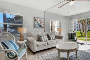 Condo, Multiple Beds (El Matador- Beachside Haven 210) | Living area | TV