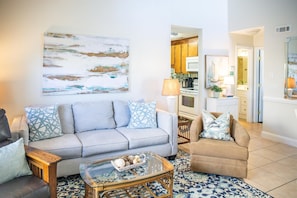 House, Multiple Beds (Horizon South 38B) | Living area | TV - Horizon South 38B (Panama City Beach)