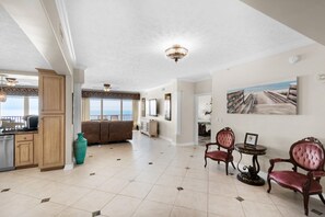 Condo, Multiple Beds (Hidden Dunes 1702) | Living area | TV - Hidden Dunes 1702 (Panama City Beach)