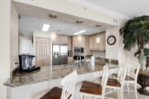 Condo, Multiple Beds (Hidden Dunes 1702) | Private kitchen | Oven, toaster - Hidden Dunes 1702 (Panama City Beach)