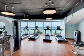 Condo, 1 King Bed with Sofa bed (Splash 503E-Sea His Grace) | Fitness facility - Splash 503e-sea His Grace (Panama City Beach)