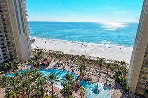 Condo, 1 King Bed with Sofa bed (Shores of Panama 1212) | Pool | Indoor pool, outdoor pool - Shores of Panama 1212 (Panama City Beach)