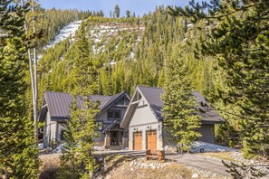 Exterior - New! Private Hot Tub | Ski in/out home at Big Sky Resort! (Big Sky)