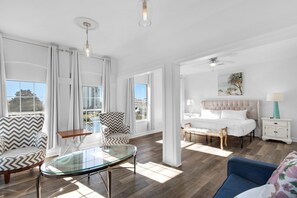 House, Multiple Beds (Miramar Charms) | Living area | TV - Miramar Charms (Destin)