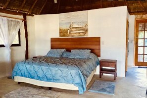 1 bedroom, WiFi, bed sheets - Privileged beachfront cabin - Mar (Tulum)