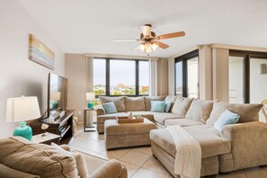 Condo, Multiple Beds (Enclave 401A) | Living area | TV