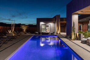 A heated pool - Cactus Cove by Fieldtrip | 4bd villa w Pool, Spa, and Views (Joshua Tree)