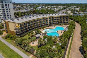 Apartment, 1 King-Bett und Schlafsofa (Beach Resort 214) | Außenbereich