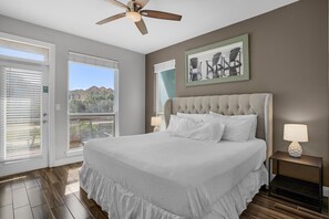 Leilighet, 1 kingsize-seng med sovesofa (Destiny Beach Villas #20A) | 2 soverom og wi-fi