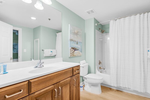 Appart'hĂŽtel, plusieurs lits (Sterling Shores 502) | Salle de bain