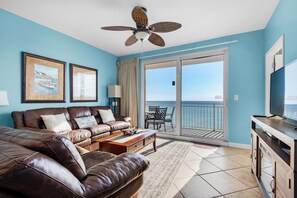 Condo, Multiple Beds (Splash 206E) | Living area | TV - Splash 206e (Panama City Beach)