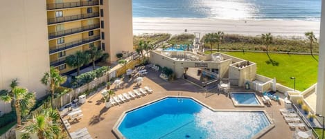 Studio, 2 Queen-Betten (Top of the Gulf 807) | Pool | Außenpool