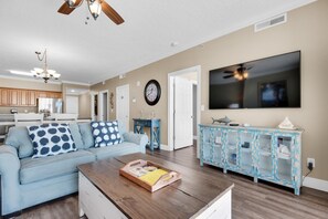 Condo, Multiple Beds (Ocean Villa 803) | Living area
