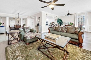 Condo, Multiple Beds (Hidden Dunes 405) | Living area