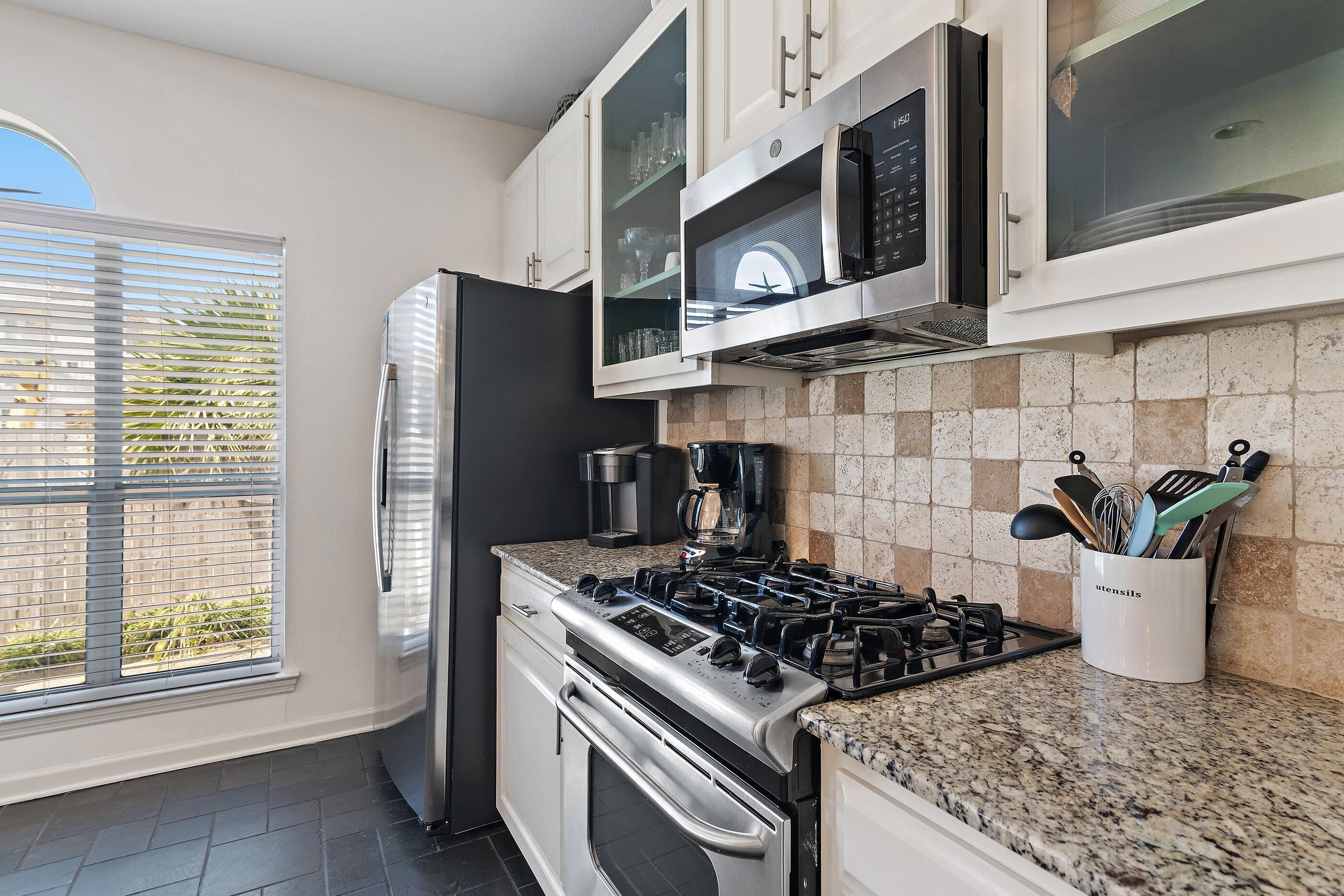 Ferienhaus, Mehrere Betten (Chic Retreat) | Eigene Küche | Ofen, Toaster