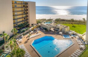 Studio, 2 Queen Beds (Top of the Gulf 416) | Pool | Outdoor pool, a heated pool - Top of the Gulf 416 (Panama City Beach)