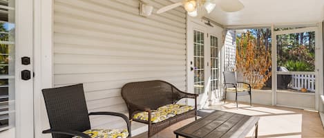 Huis, Meerdere bedden (The Sand Castle) | Terras