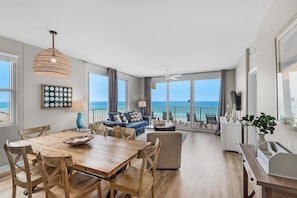 Condo, Multiple Beds (Shores of Panama 431) | Living area - Shores of Panama 431 (Panama City Beach)