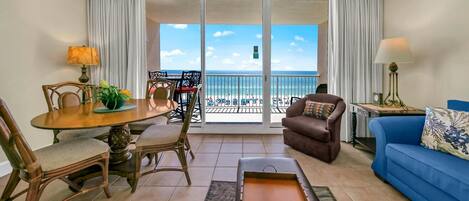 Condo, Multiple Beds (Majestic Beach Towers 1-407) | Living area