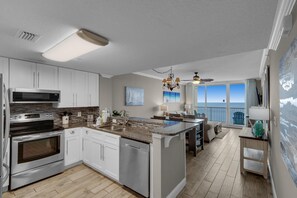 Condo, Multiple Beds (Majestic Beach Towers 1-1804) | Private kitchen | Oven, toaster