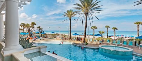 Condo, Multiple Beds (Boardwalk 508) | Pool | Outdoor pool, a heated pool