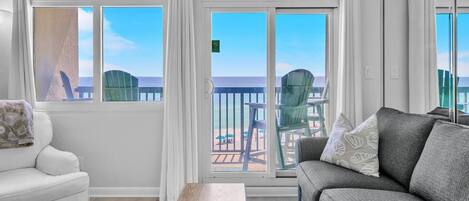 Condo, Multiple Beds (Pinnacle Port C1-502) | Living area | TV