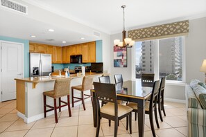 Leilighet, flere senger (Grandview East 301) | Spiseområde