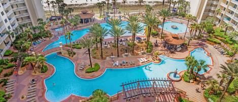 Kondominium, 1 Tempat Tidur King dengan tempat tidur Sofa (Shores of Panama 1117) | Kolam renang | Kolam renang indoor dan kolam renang outdoor