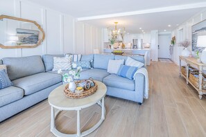 Condo, Multiple Beds (Beach House 301D - Southern Magnolia) | Living area | TV - Beach House 301d - Southern Magnolia (Miramar Beach)