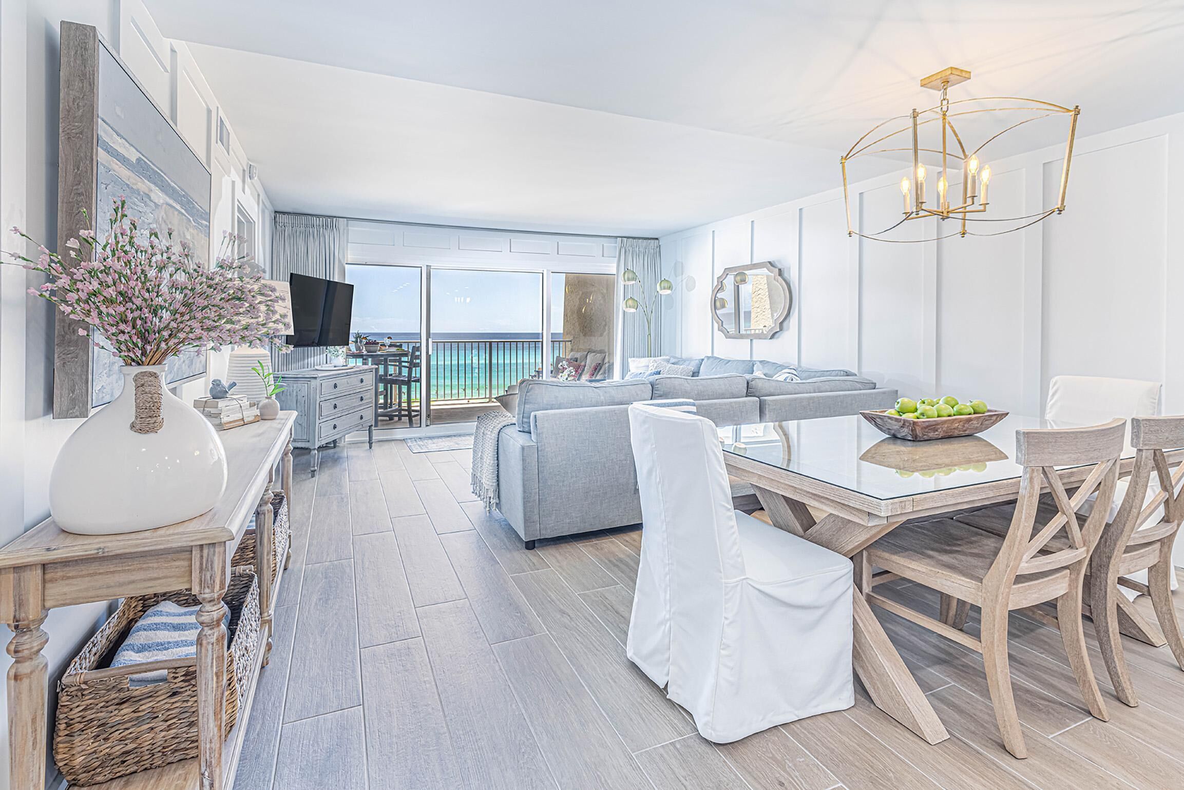 Condo, Multiple Beds (Beach House 301D - Southern Magnolia) | Living area | TV