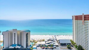 A high-rise hotel with a view of a beach and ocean. - Laketown Wharf Penthouse 2026 (Panama City Beach)