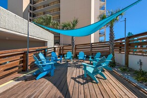 Studio, 1 Queen-Bett (Top of the Gulf 808- Gulf Coast Getaw) | Terrasse/Patio