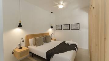 1 slaapkamer, een strijkplank/strijkijzer, gratis wifi, beddengoed